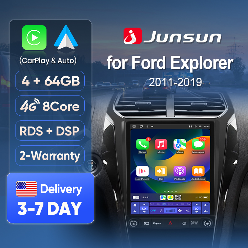 Japanese Lifestyle Called - Беспроводной экран Junsun CarPlay для Ford