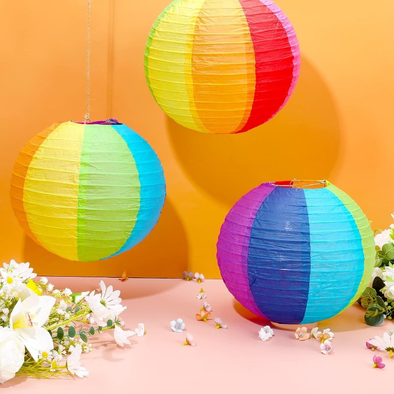 8-дюймовые красочные бумажные  – обзор и цена Japanese Lantern Paper